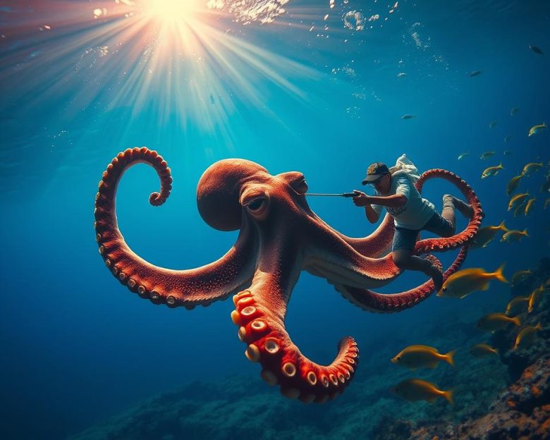 Shio Hoki Tembak Ikan King Octopus